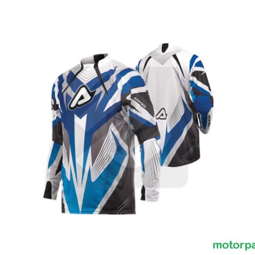 Maglia motocross Acerbis Impact Blu
