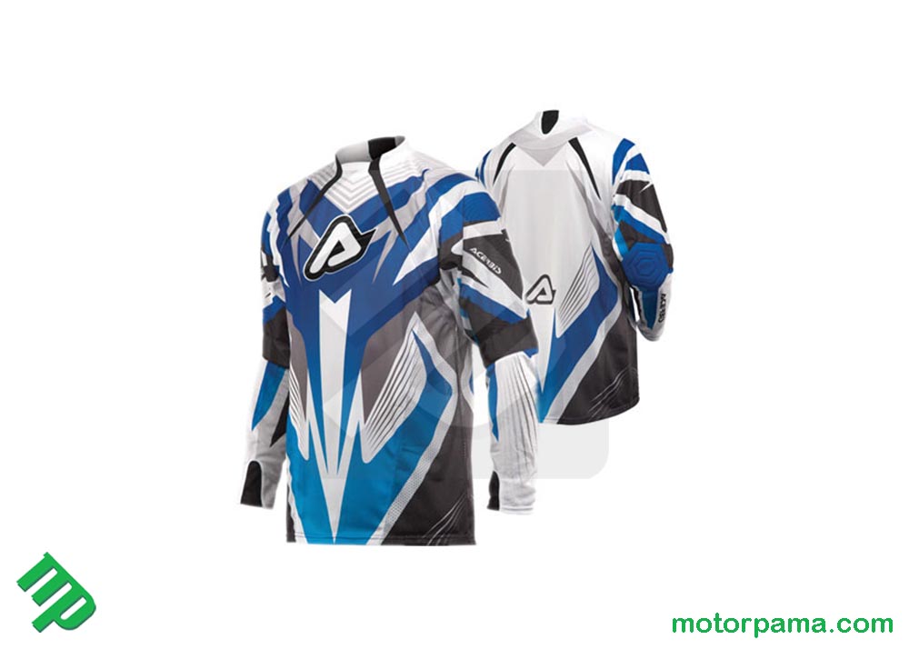 Maglia motocross Acerbis Impact Blu
