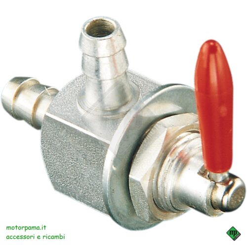 Rubinetto carburante per tubi carburante di 1/4� e 5/16�