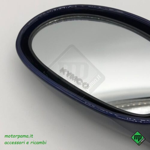 Retrovisore SX blu per Kymco B&W