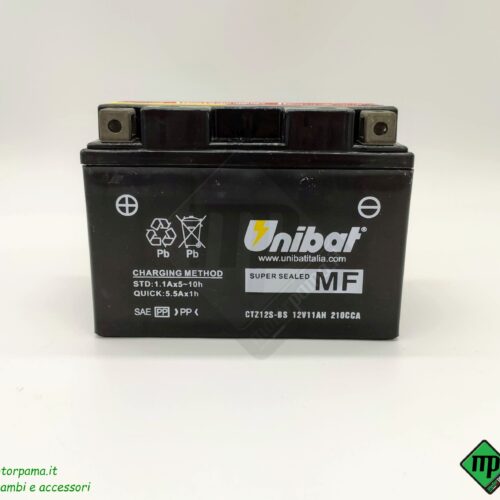 Batteria Moto / Quad / Scooter Unibat CTZ12S-BS