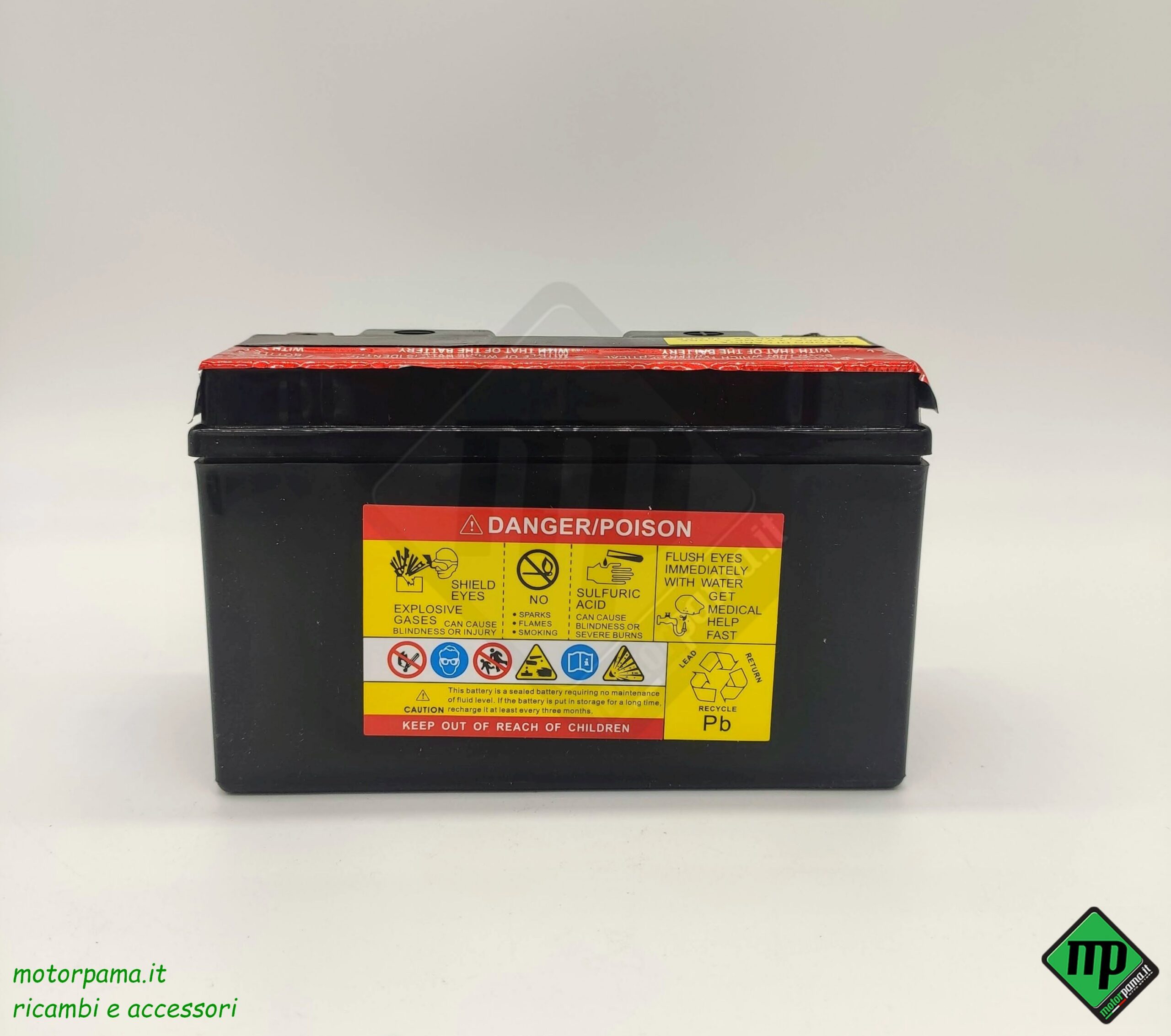 Batteria Moto / Quad / Scooter Unibat CT7B-BS - immagine 2