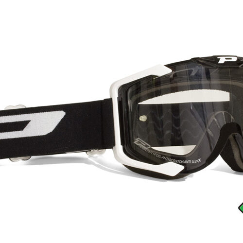 Occhiale da cross MENACE TRASPARENT Black