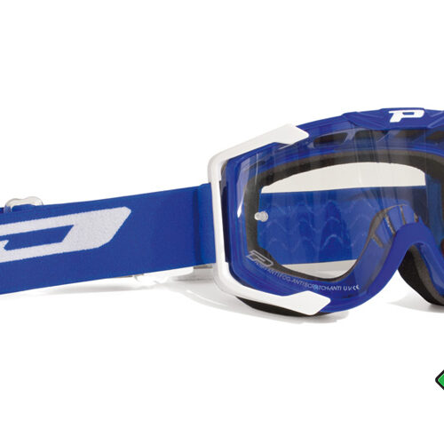 Occhiale da cross Progrip MENACE TRASPARENT Blue