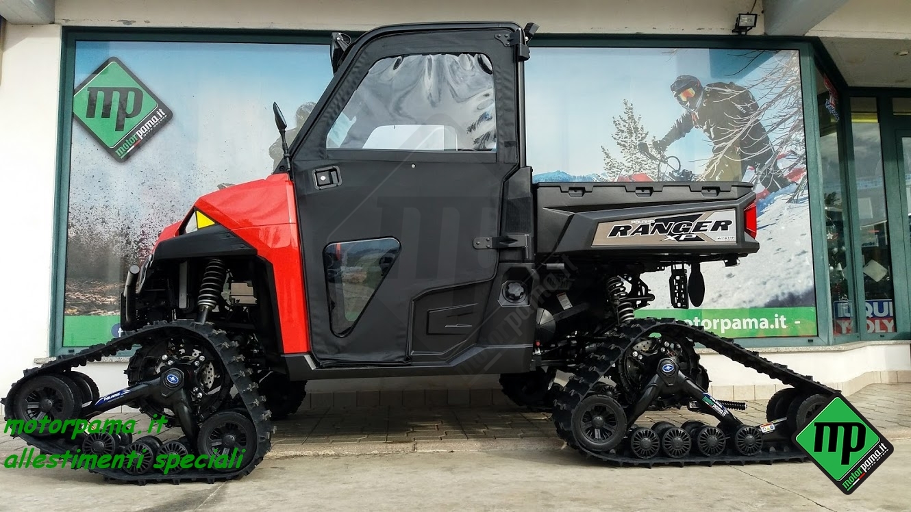 Quad Atv Utv Polaris Ranger 900 Xp allestimento speciale Vigili Del Fuoco