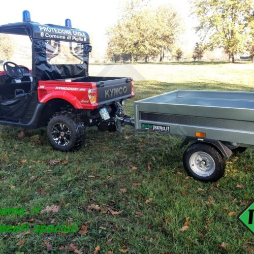 Quad Atv Utv Kymco Uxv 500 allestimento speciale Protezione Civile Nazionale