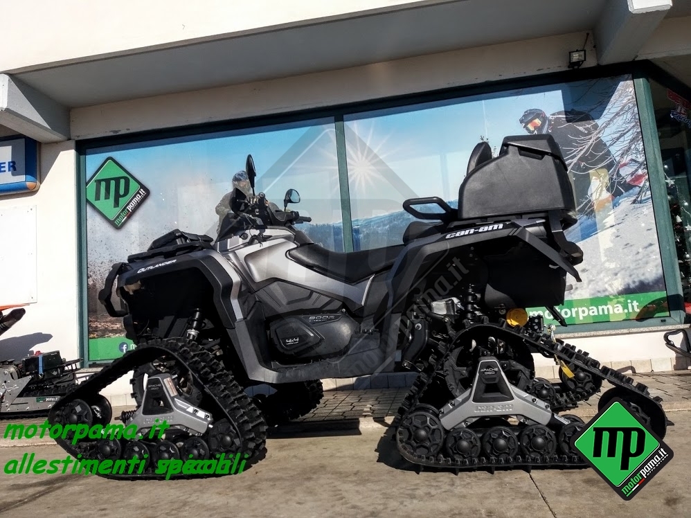 Quad Atv Can Am Brp Outlander 1000 MAX omologazione agricola