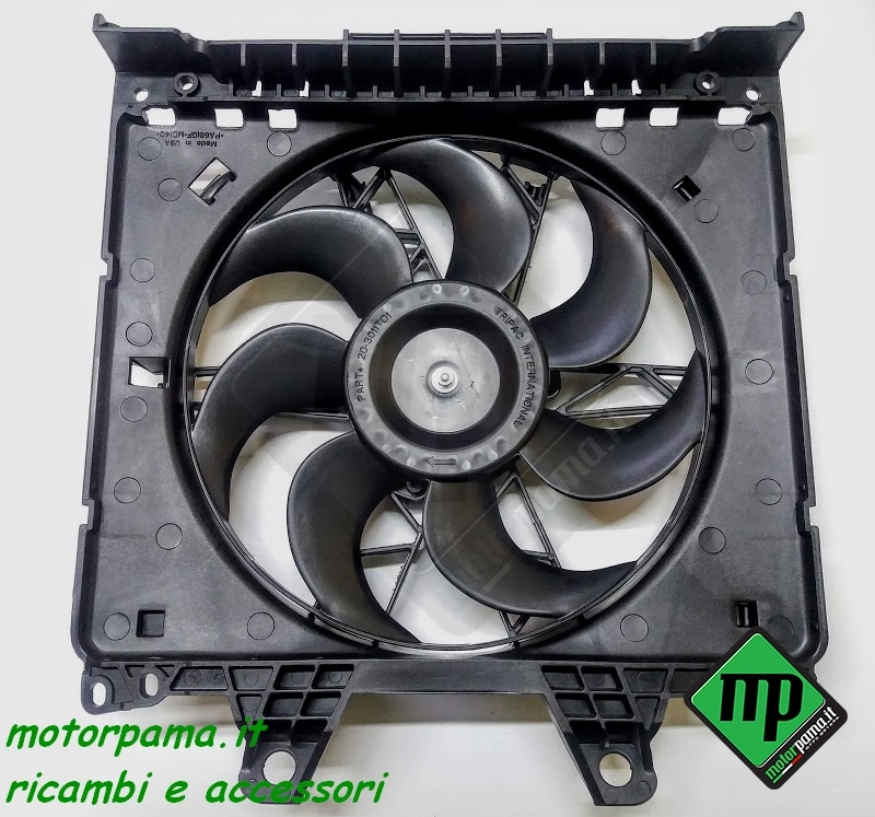 Ventola di raffreddamento per radiatore quad atv utv BRP Can-Am con telaio G2 - immagine 2