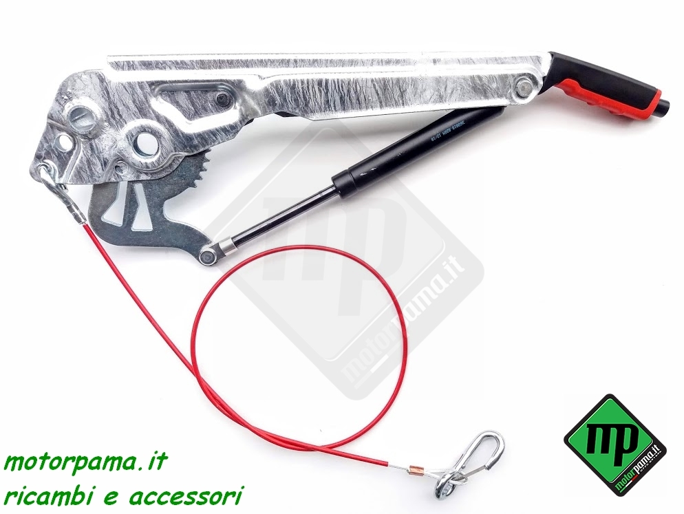 Leva freno a mano repulsore 90s/2 senza staffa retromarcia