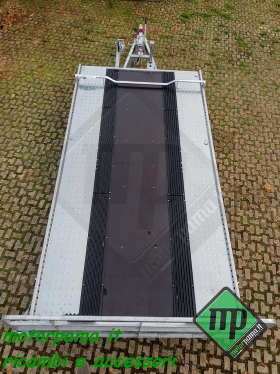 Carrello Cresci rimorchi PA15 PM trasporto merci + motoslitta - immagine 3