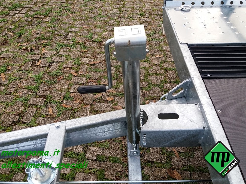Rimorchio trasporto merci/cose, allestito trasporto motoslitta - immagine 3