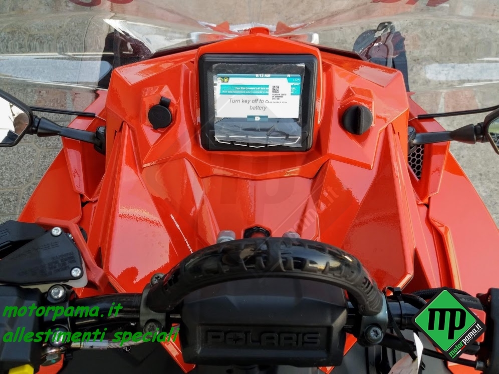 Motoslitta polaris Titan Touring 800 cc allestimento speciale da soccorso Vigili Del Fuoco - immagine 2