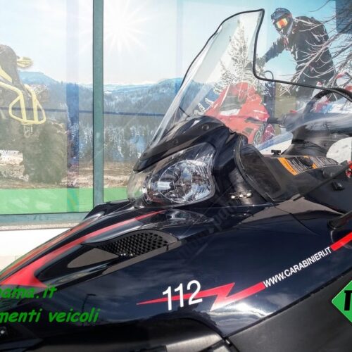Motoslitta Polaris  Widetrak iq intl cc 600 allestimento speciale Arma dei Carabinieri