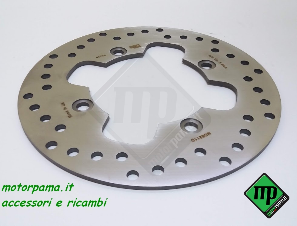 Disco freno posteriore quad atv Suzuki LTZ Kawasaki KFX Arctic Cat DVX, 400 - immagine 3