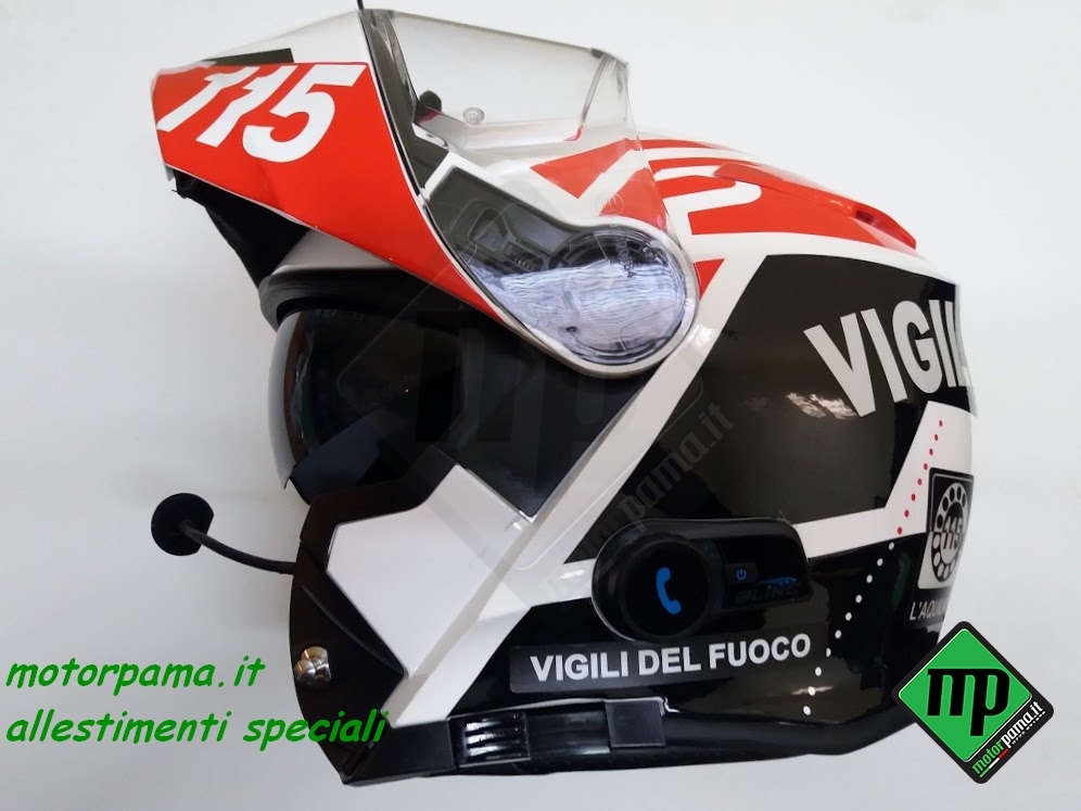 Casco Origine Delta con Sistema Bluetooth ,doppia visiera per enti