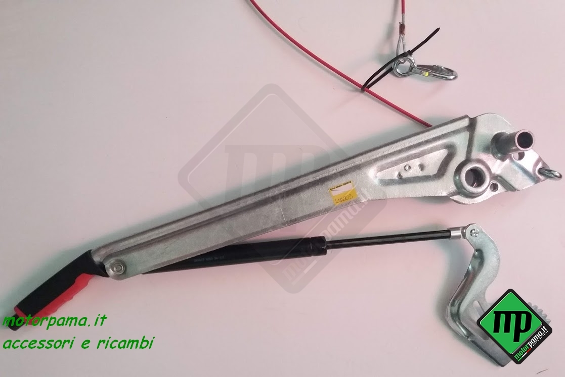 Leva freno a mano repulsore per carrello rimorchio 161s - 251s