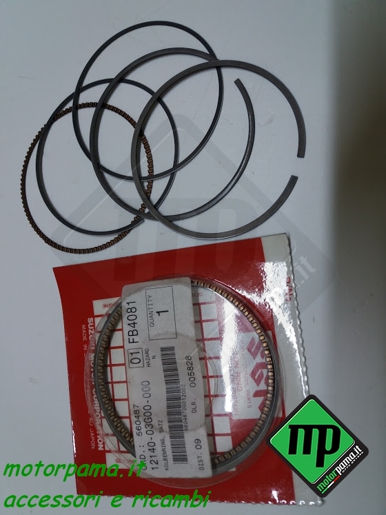 Serie segmenti pistone Quad Atv Suzuki Vinson Lta 500 2004-2007 - immagine 3