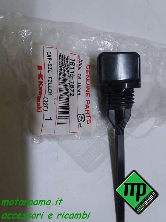 Tappo olio con asta livello Quad Atv Kawasaki Kvf 360,650,750 dal 2006 al 2014 - immagine 3