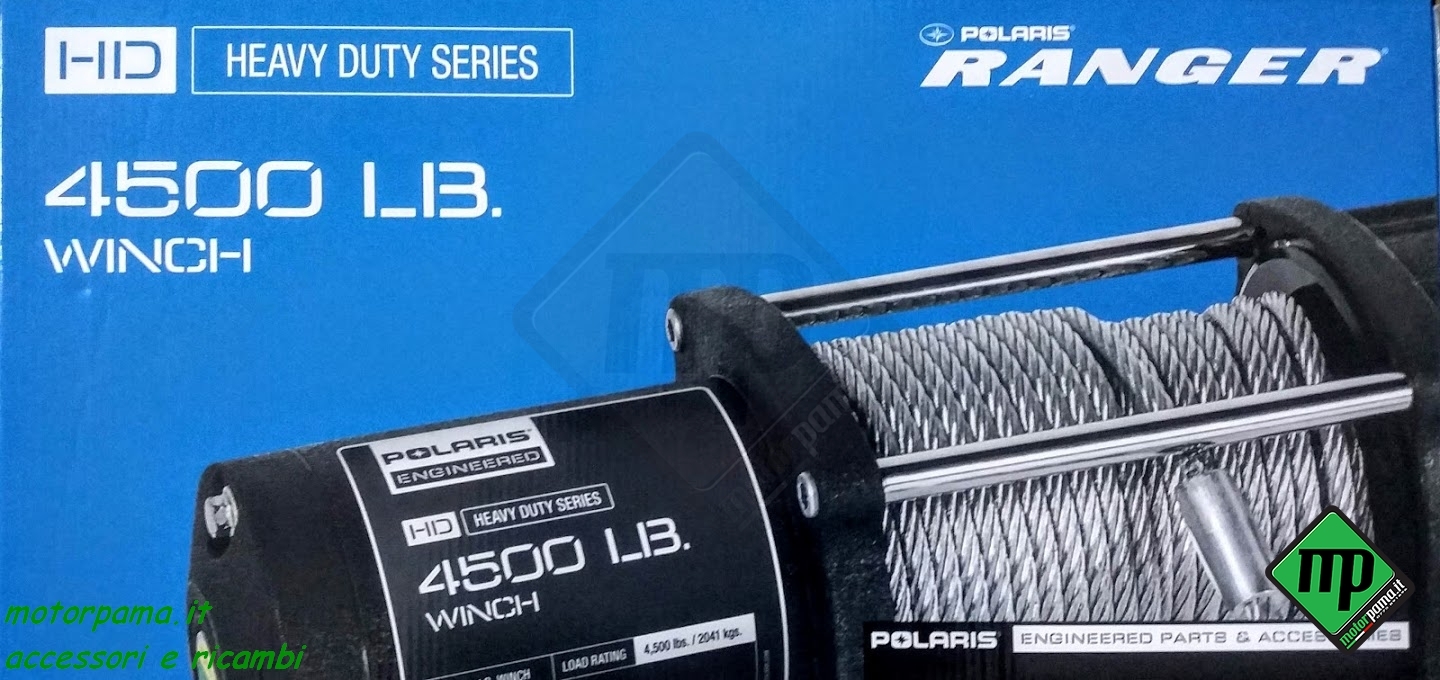 Verricello 4.500 lb Quad Atv Utv Polaris Ranger 2881667