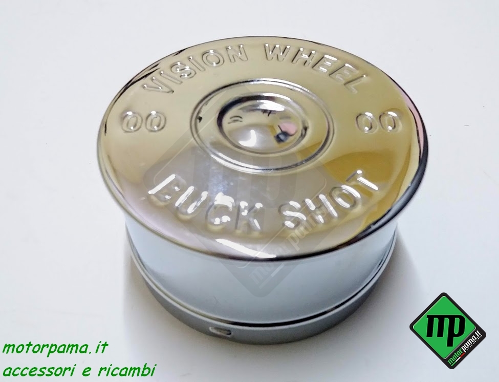 Borchia centrale coprimozzo ruota per cerchio Viasion Weel Quad Atv - immagine 3