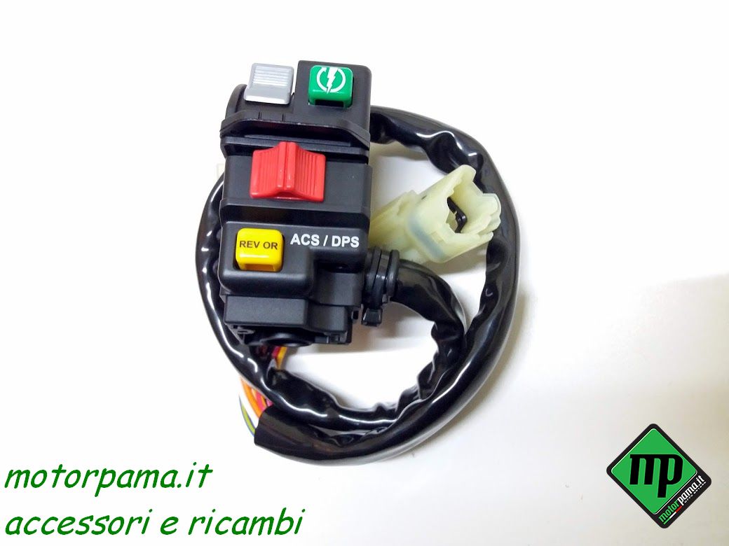 Devio luci,comando elettrico pulsantiera quad atv can-am renegade outlander