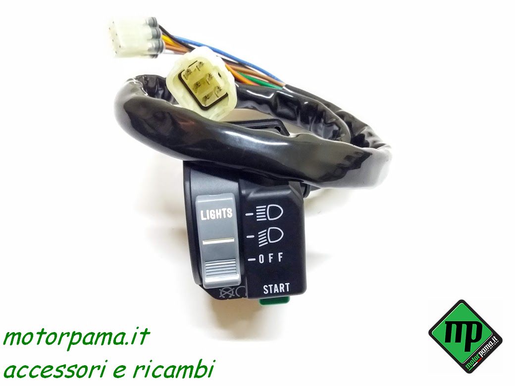Devio luci,comando elettrico pulsantiera quad atv can-am renegade outlander - immagine 2