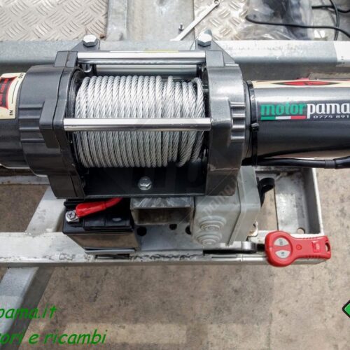 Kit verricello carrello-rimorchio auto
