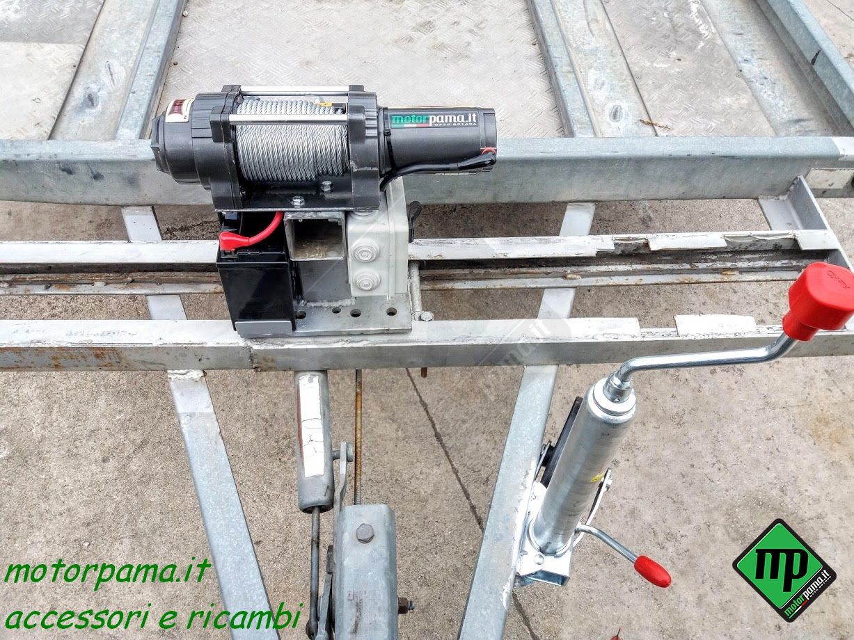 Kit verricello carrello-rimorchio auto - immagine 2