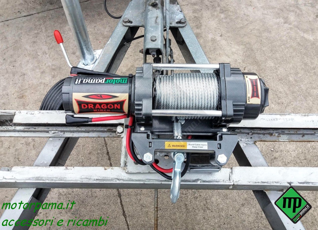 Kit verricello carrello-rimorchio auto - immagine 3