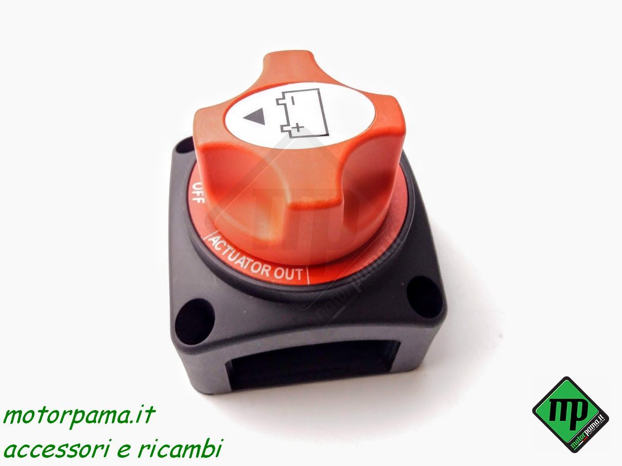 Stacca Batteria universale tre posizioni 12/50 volt