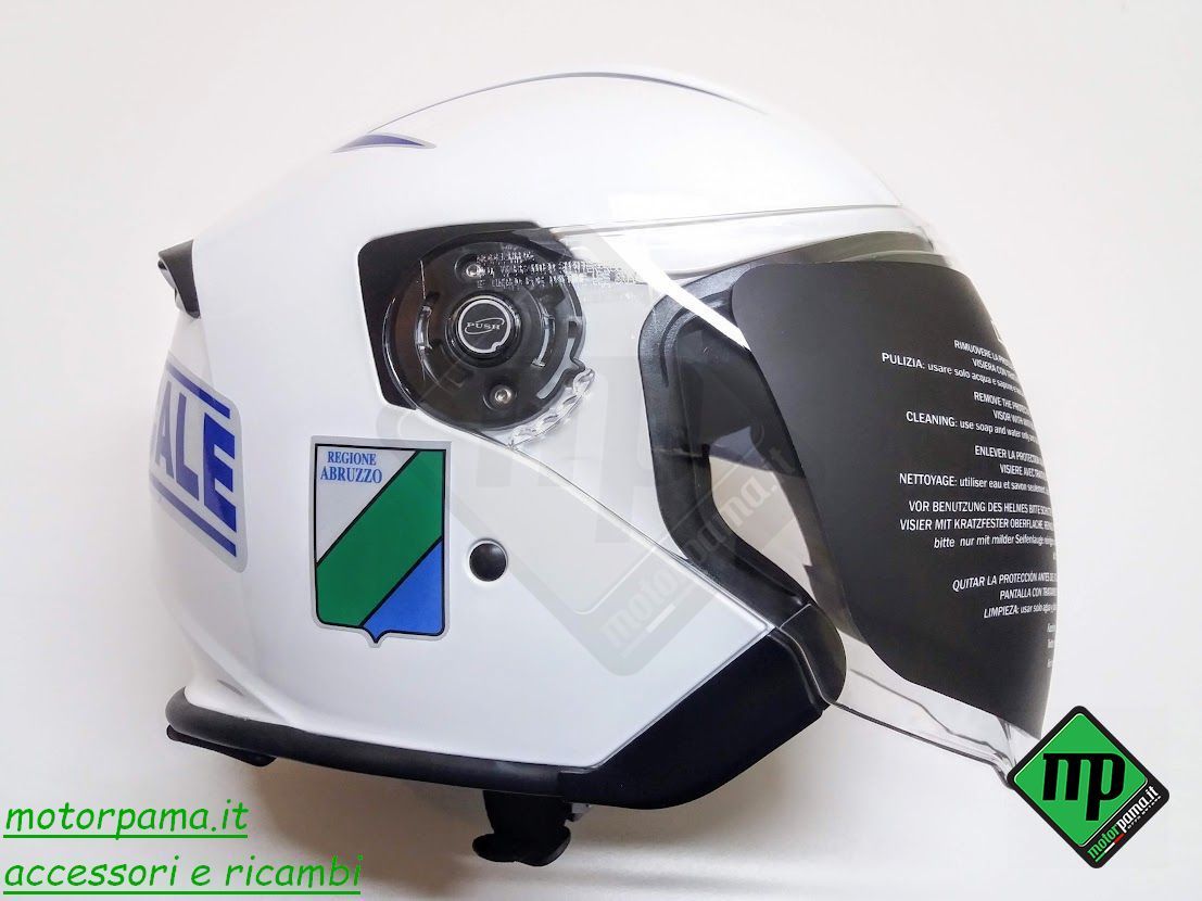 Casco Origine Palio 2.0 BT con sistema Bluetooth doppia visiera per enti - immagine 2