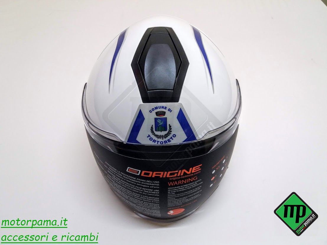 Casco Origine Palio 2.0 BT con sistema Bluetooth doppia visiera per enti - immagine 3