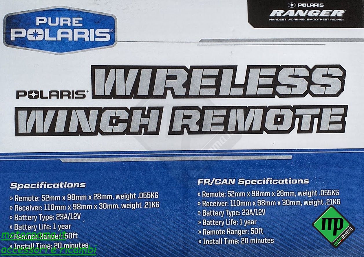 Radiocomando / telecomando universale per tutti i tipi di verricello - immagine 3