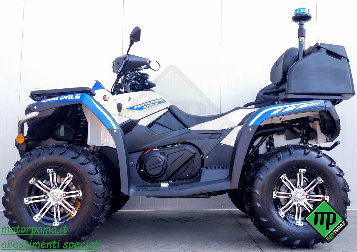 QUAD CF-MOTO C-FORCE 550 EFI 4X4 PASSO LUNGO ALLESTITO PROTEZIONE CIVILE - immagine 2