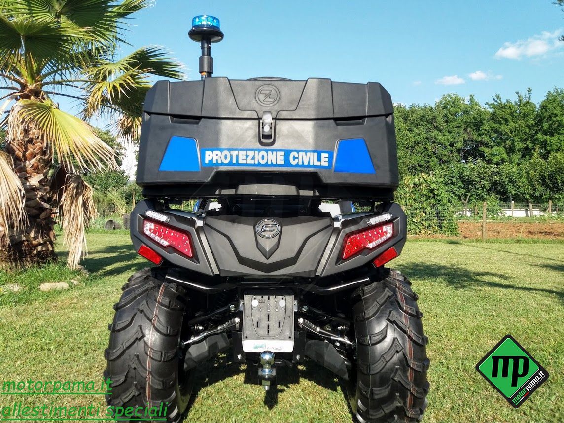 QUAD CF-MOTO C-FORCE 550 EFI 4X4 PASSO LUNGO ALLESTITO PROTEZIONE CIVILE - immagine 10