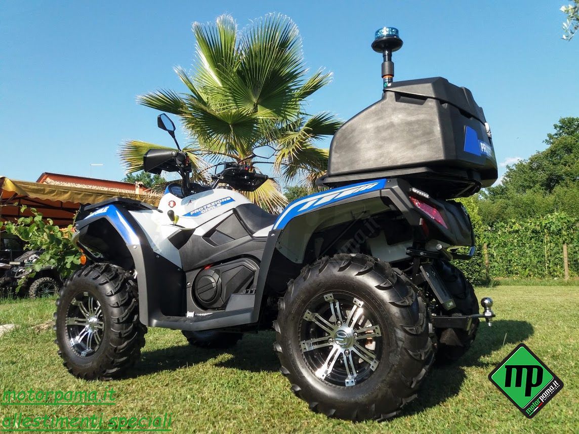 QUAD CF-MOTO C-FORCE 550 EFI 4X4 PASSO LUNGO ALLESTITO PROTEZIONE CIVILE - immagine 9