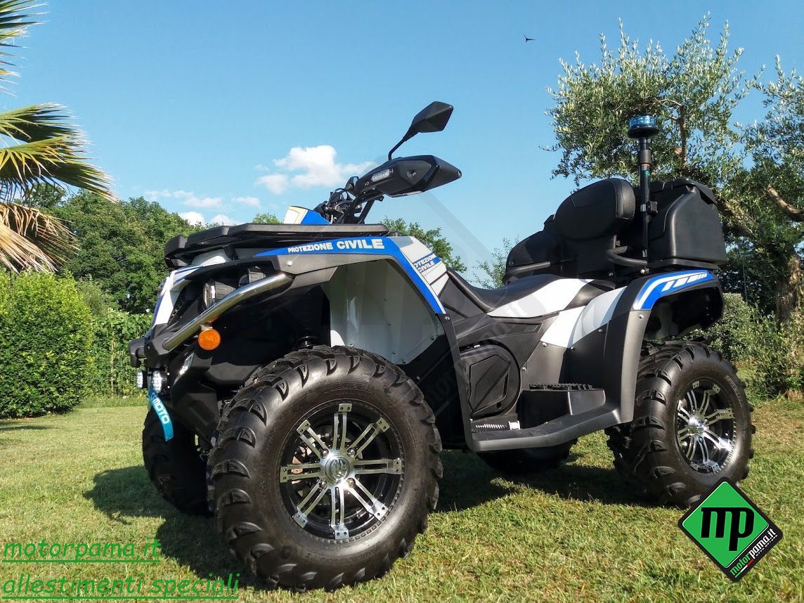 QUAD CF-MOTO C-FORCE 550 EFI 4X4 PASSO LUNGO ALLESTITO PROTEZIONE CIVILE - immagine 8