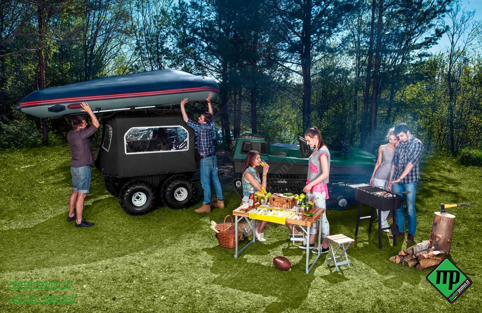 Rimorchio QUAD/ATV/UTV Tinger T - immagine 2