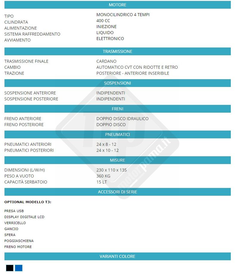 CFORCE 450EFI 4x4 passo lungo T3 - immagine 9