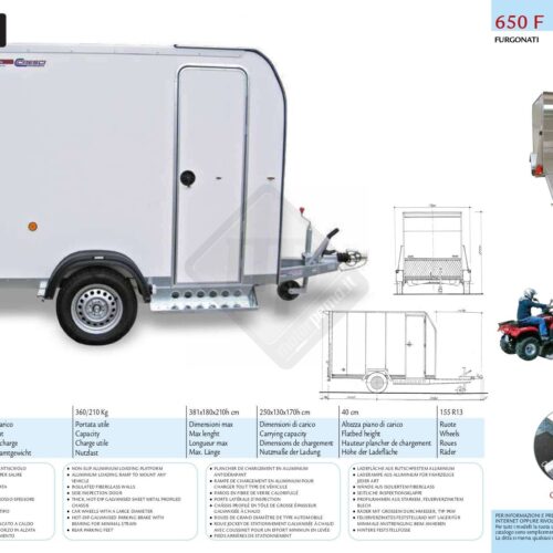 Carrello cresci 650F