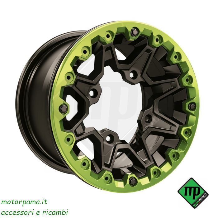 Beadlock da 14", colorazione: Verde Manta
