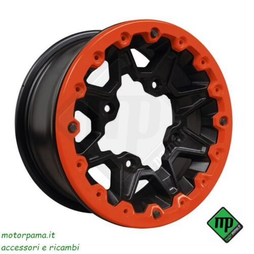 Beadlock da 12", colorazione: Rosso Can-am