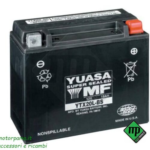 Batterie Yuasa per i modelli G2S, G2L,G2