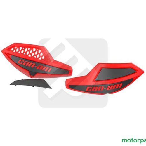 Cover / Plastica ricambio paramani Can-am originali colore rosso