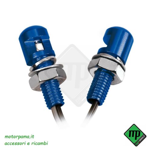 Set 2 viti con Led a luce blu - Blu