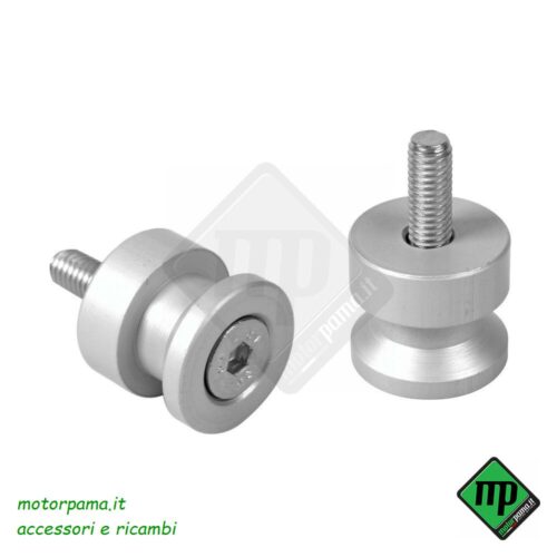 Coppia supporti cavalletto - 10x1,50 mm - Alluminio