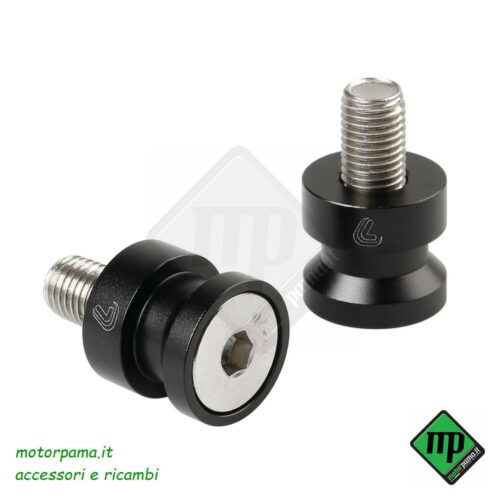 Coppia supporti cavalletto - 10x1,25 mm - Nero