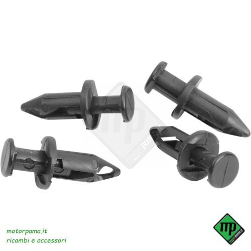 Kit 10 clip carenatura universali per quad