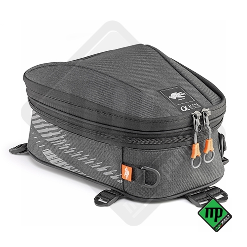 Borsa da Sella o Paramotore Moto Kappa Estendibile colore Grigio