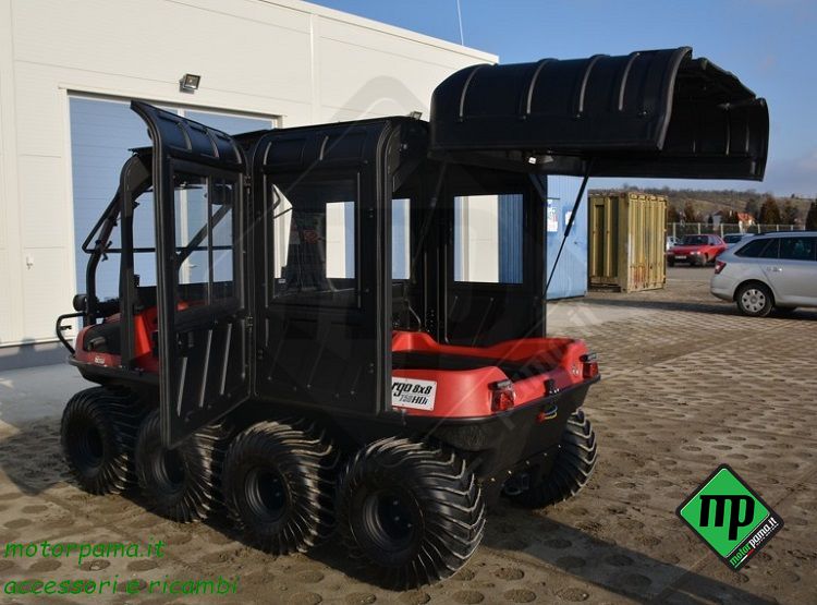 Cabina completa Atv Utv Ssv ARGO 750 HDI 8X8 - immagine 6